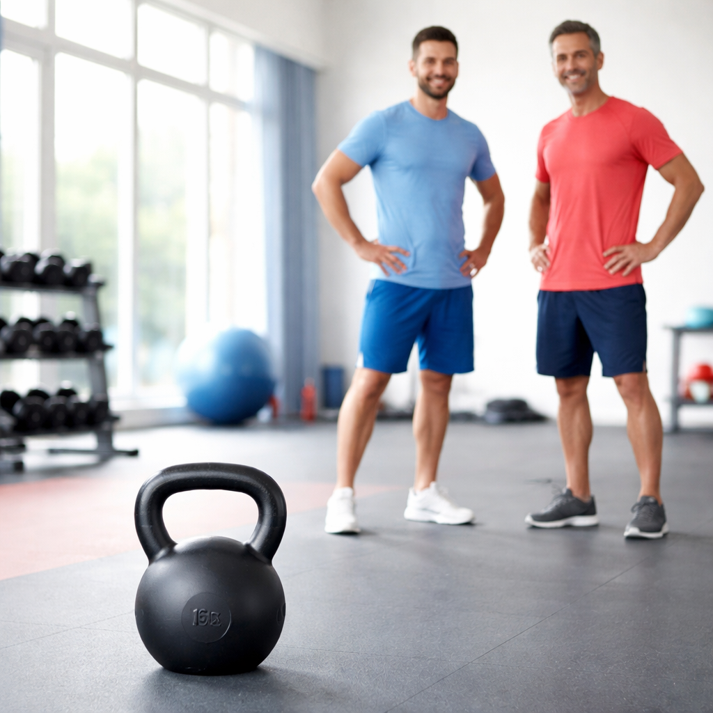 Kettlebell: učenje zamaha in nadzor obremenitve